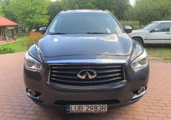 Infiniti QX60 cena 69000 przebieg: 148000, rok produkcji 2013 z Lublin małe 781